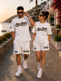 New York Matching Set – Oversized Unisex Summer Outfit