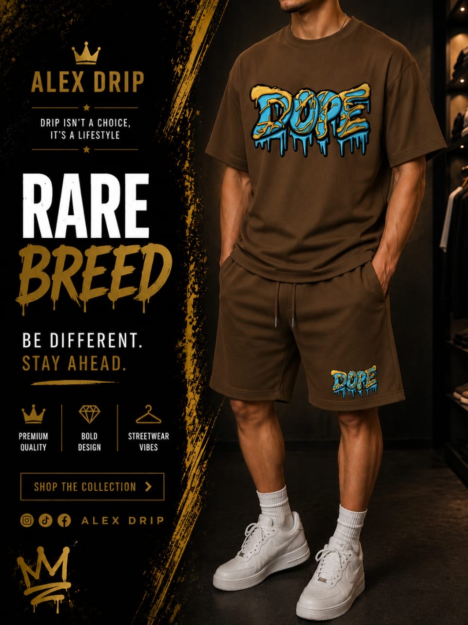 Alex Drip “Dope” Streetwear Set