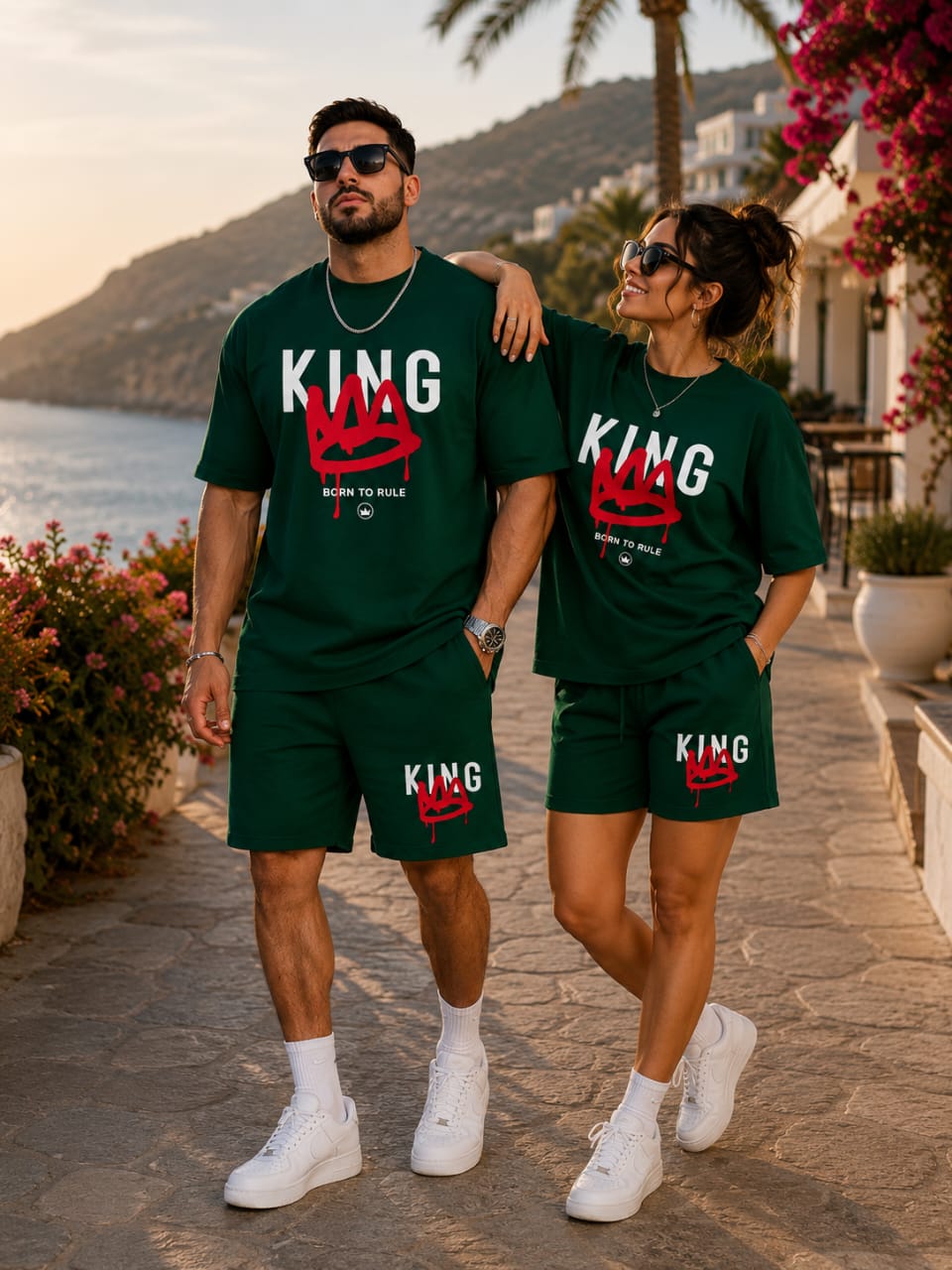 King Matching Set – Oversized Unisex Summer Outfit