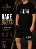 Alex Drip “Black King” Summer Set – Black Streetwear Outfit